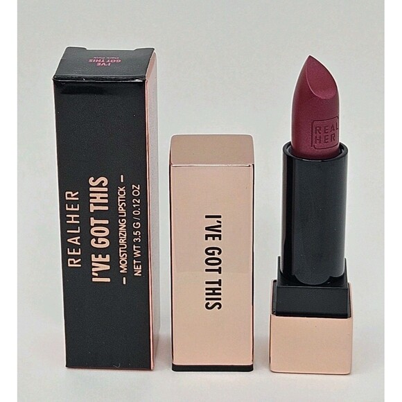 Realher Moisturizing Lipstick IVE GOT THIS Dark Pink New In Box - Picture 1 of 6